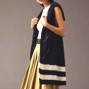 Maeve by Antropologie Sleeveless Knit Duster